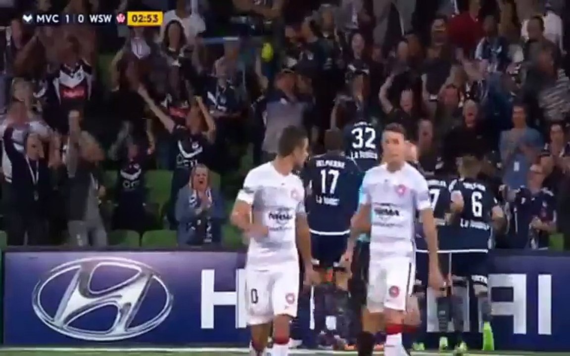 Melbourne Victory 2-0 Western Sydney Wanderers  All goals  Australian A-League 25-03-2016