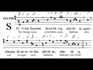 Communio Spiritus Sanctus, Dominica VI Paschae (6è dimanche du T. Pascal)