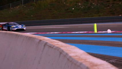 The new Ford GT at its first WEC action from The Prologue 2016
