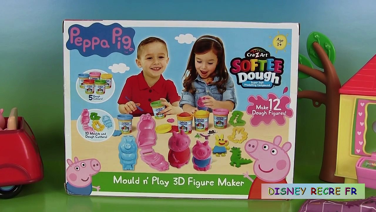 Peppa Pig Pâte à modeler Softee Dough Mould n Play 3D Figure Maker
