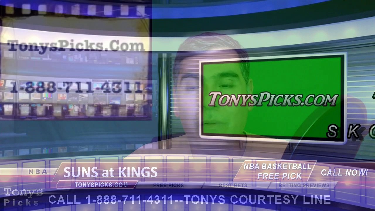 Sacramento Kings vs. Phoenix Suns Free Pick Prediction NBA Pro Basketball Odds Preview 3-25-2016