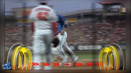 開幕戦 広島対DeNA ルーキー柴田竜拓 プロ初打席で２点タイムリーヒット