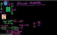 AP Physics 1: Applying Newton's Laws 12: Atwood Machine Problem Solving