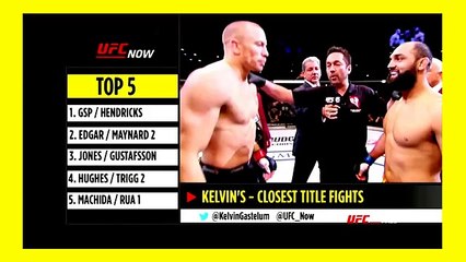 UFC Now Ep. 310: Top 5 Closest Title Fights (Comic FULL HD 720P)
