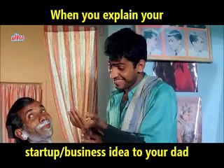 When You Explain Your Business Idea To Your Father