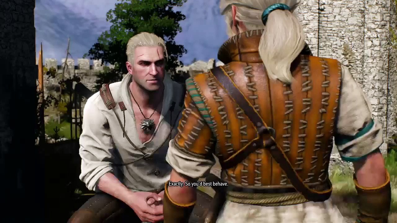 The Witcher 3: Wild Hunt Gameplay Part 1 Ciri