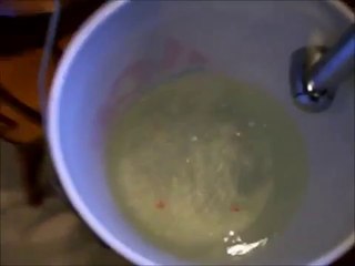 chicken cleaning bucket