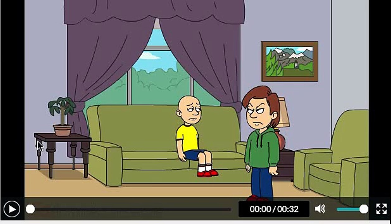 Caillou gets Assulted