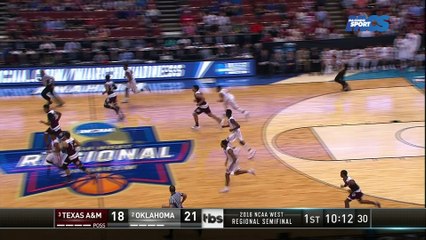 NCAA March Madness - Sweet 16 - Oklahoma se qualifie