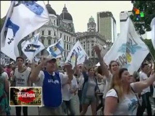 Argentinos conmemoran 40 años del inicio de la dictadura