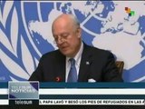 Fija la ONU el 9 de abril fecha límite para reanudar diálogos de Siria