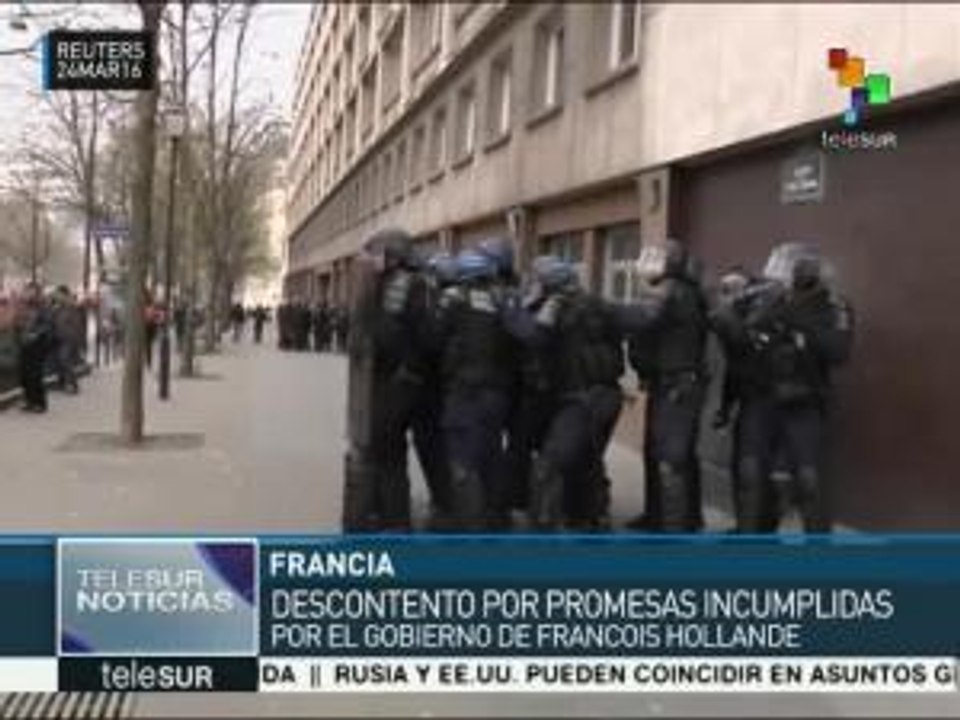 Descontento en Francia por promesas incumplidas de Hollande