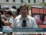 Peruanos rechazan fallo que permite a Keiko Fujimori continuar campaña