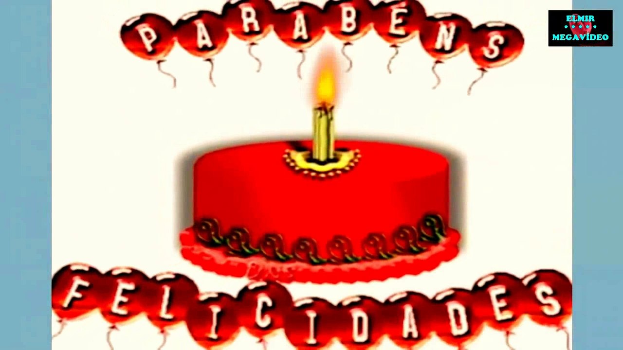 MENSAGEM DE "FELIZ ANIVERSÁRIO" COM O REI ROBERTO CARLOS CANTANDO PARABÉNS PRA VOCÊ - HD