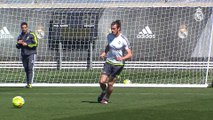 Benzema et Bale démonstration de reprises de volley à l'entraînement!