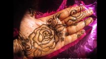 Elegant Rose Flower Henna Mehndi Design Tutorial