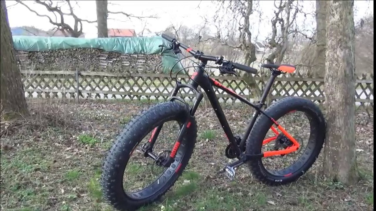 Fatbike cube nutrail black `n` flashred 2016