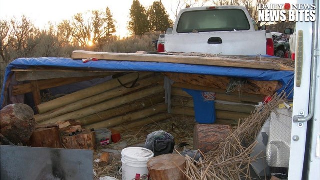 Photos of The Oregon Militia's Trash And Feces Left Behind