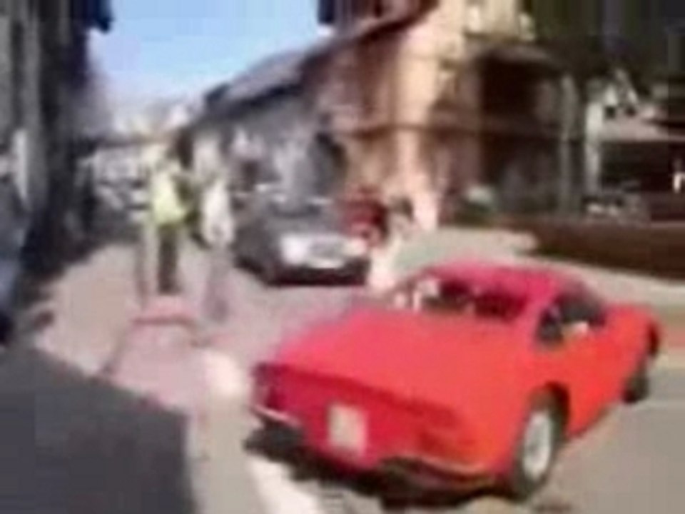 Ferrari crash