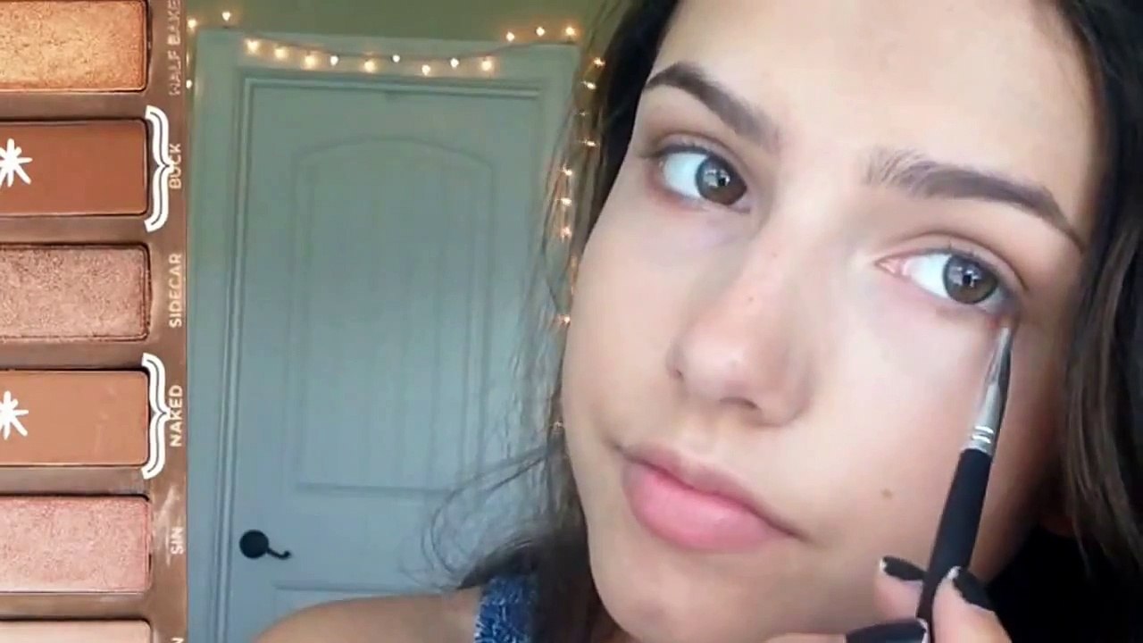 Everyday summer eye makeup