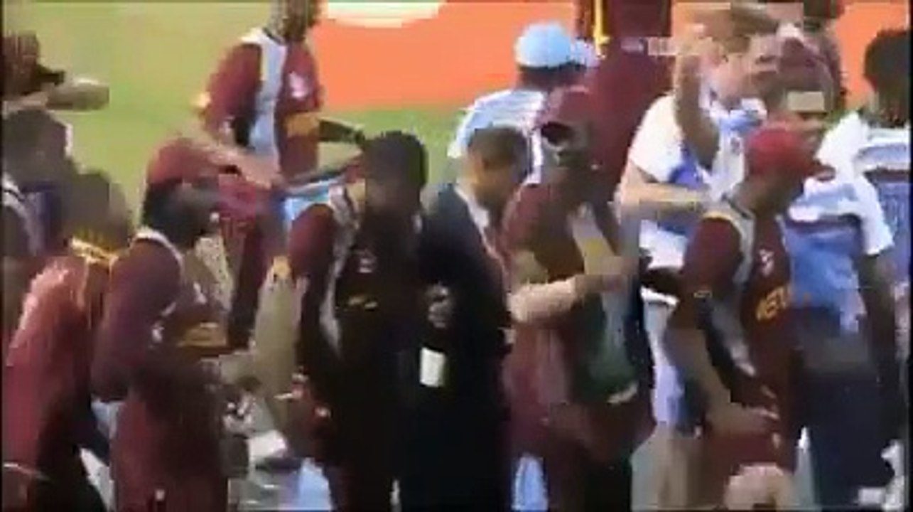 Chris Gayle Funny Celebration gangam style