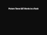 Read Picture These SAT Words in a Flash Ebook Free