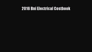 [PDF] 2016 Bni Electrical Costbook# [PDF] Online