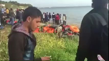 Everyone has heard weeping when this refugee from Syria