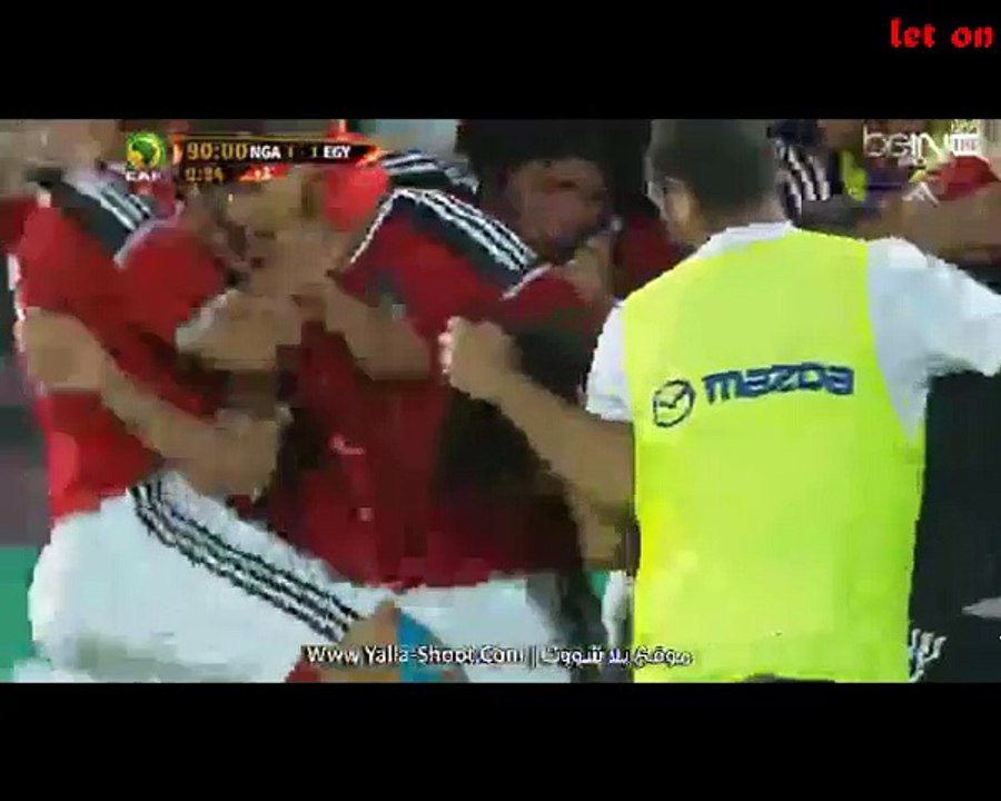 هدف محمد صلاح فى نيجيريا