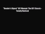 Download Reader's Digest DIY Manual: The DIY Classic - Totally Revised PDF Book Free