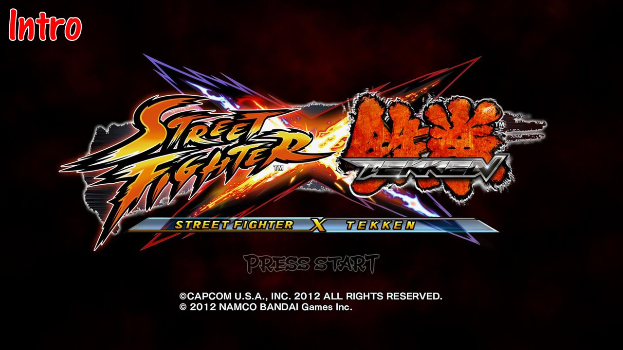 Street Fighter X Tekken Intro
