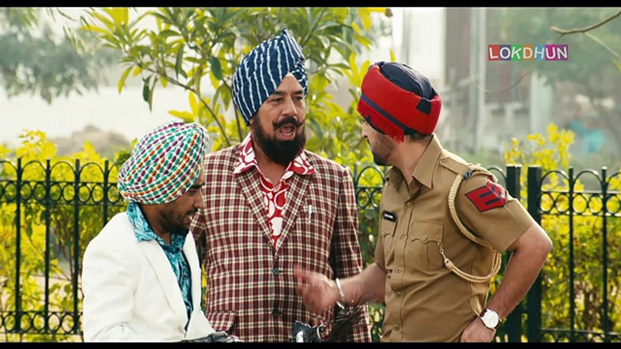Triple Sawari Chalaan I Shampy Di Daddi I Punjabi Funny Scene I Lokdhun Punjabi