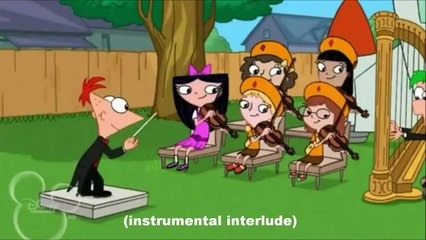 Phineas and Ferb-Lets Take a Rocketship to Space Full Song with Lyrics