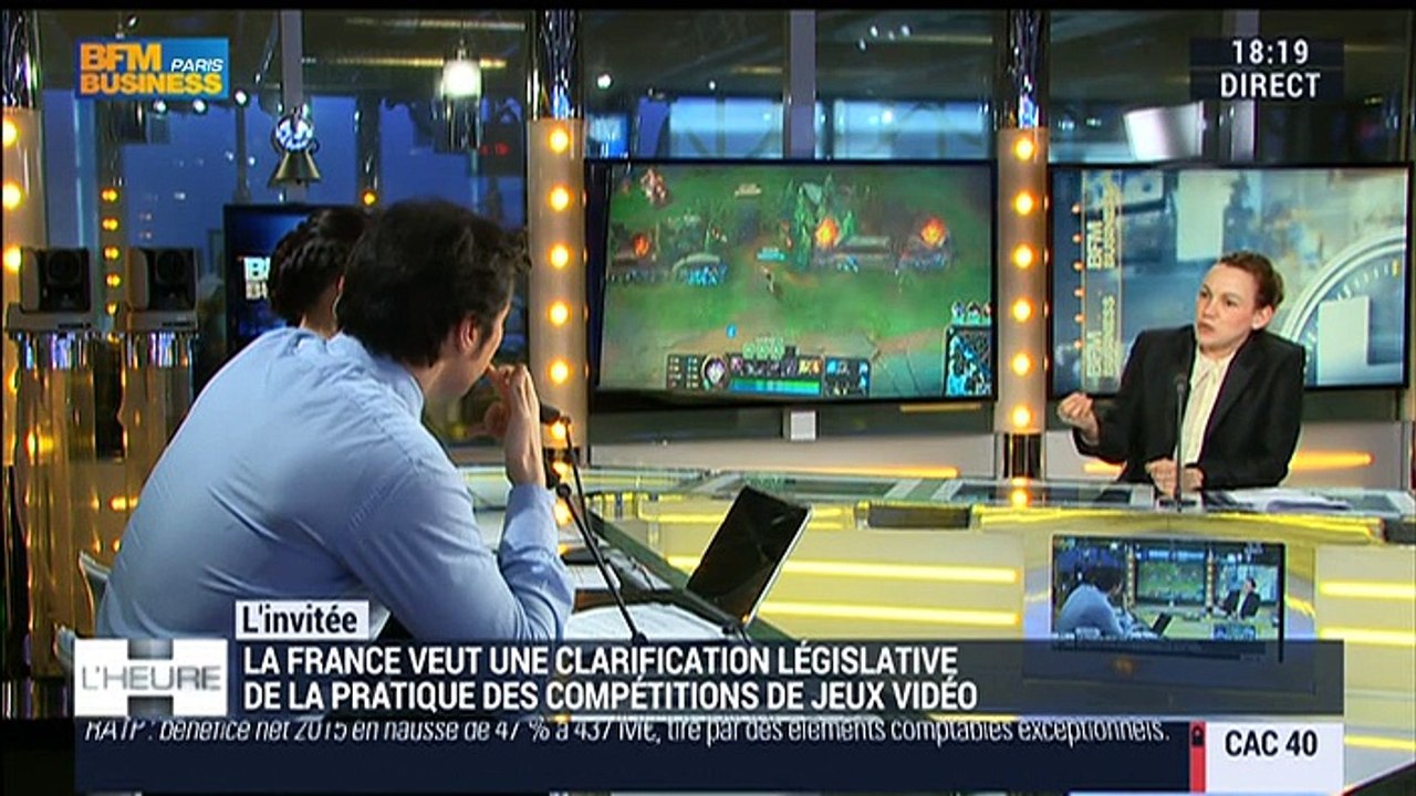 Sport électronique: "Il y a un potentiel de développement économique extraordinaire autour de l'e-sport", Axelle Lemaire - 25/03