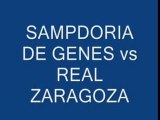 SAMPDORIA DE GENES vs REAL ZARAGOZA