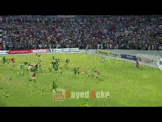 هدف محمد صلاح فى نيجريا بصوت الملعب وفرحة اللاعبين