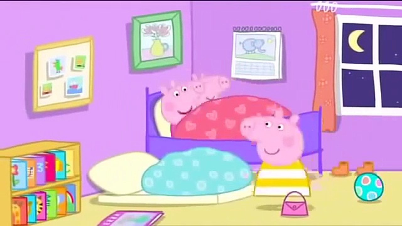 Peppa pig en español Una noche muy ruidosa