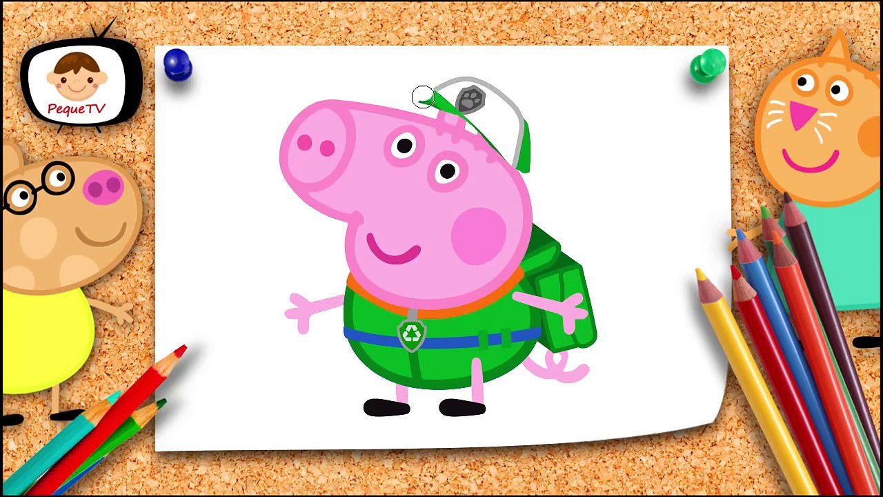 Peppa Pig y La Patrulla Canina Paw Patrol - Disfraces Halloween La Cerdita En Español Peq