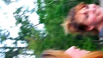 lion protecting girl