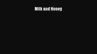 Download Milk and Honey PDF Free