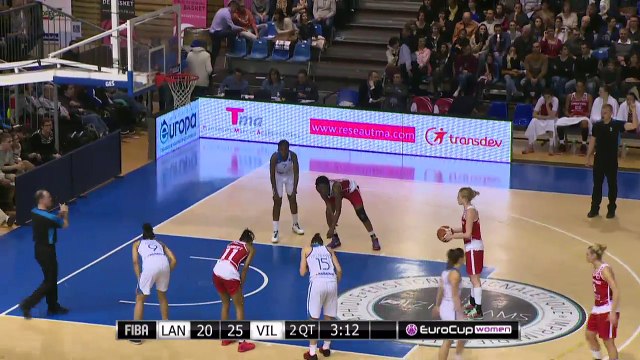 Replay - Eurocoupe féminine (1/2 retour) : Basket Landes - Villeneuve d'Ascq