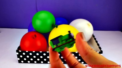 下载视频: Balloon Surprise Eggs! Shopkins Angry Birds Hello Kitty Thomas and Friends by StrawberryJamToys