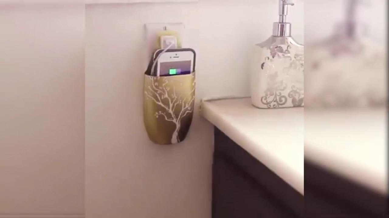 Şampuan şişesiyle telefon şarj kutusu nasıl yapılır