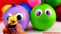 Balloon Surprise Eggs! Shopkins Cars 2 Spiderman The Simpsons Hello Kitty by StrawberryJamToys