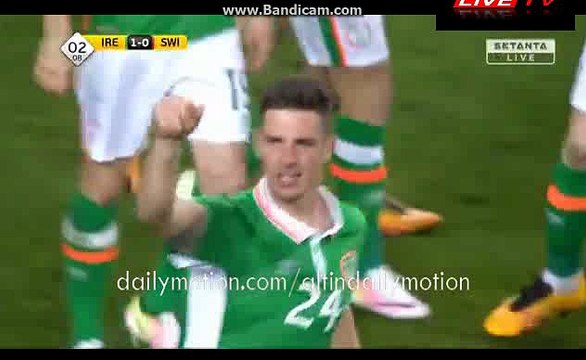 Ciaran Clark Amazing Goal HD - Ireland 1-0 Switzerland - Friendly Match - 25.03.2016