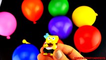 Balloon Surprise Eggs! Spiderman My Little Pony Shopkins Spongebob by StrawberryJamToys