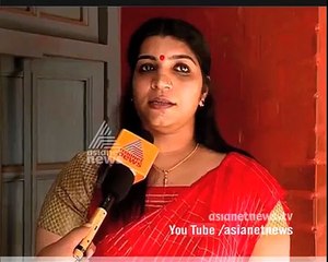 Saritha speaks against Solar Commission