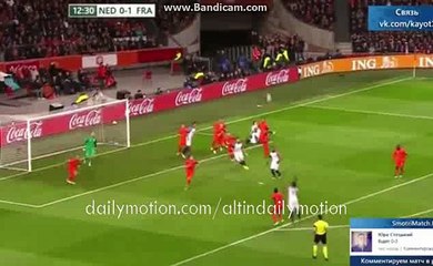 Olivier Giroud Goal HD - Netherlands 0-2 France - Friendly Match - 25.03.2016