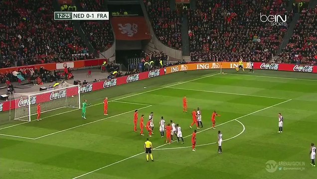 0-2 Olivier Giroud - Netherlands v. France - Friendly 25.03.2016