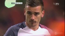 Amazing Free Kick goal by Antoine Griezmann (0-1 Holland - France)